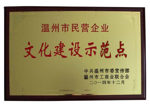 乐鱼（中国）被命名为民营企业文化建设示范点